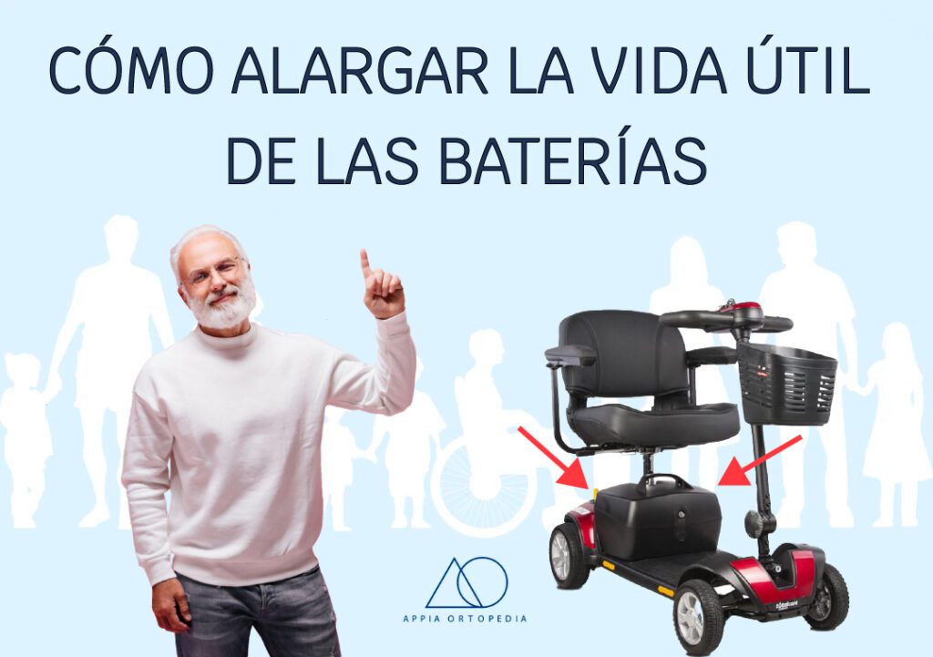 GUIA PARA ALARGAR LA VIDA UTIL DE LAS BATERIAS DE UNA SILLA DE RUEDAS O UNA SCOOTER ELECTRICA