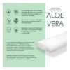 Las principales características del pack de almohadas viscoeáscticas con fundas de aloe vera