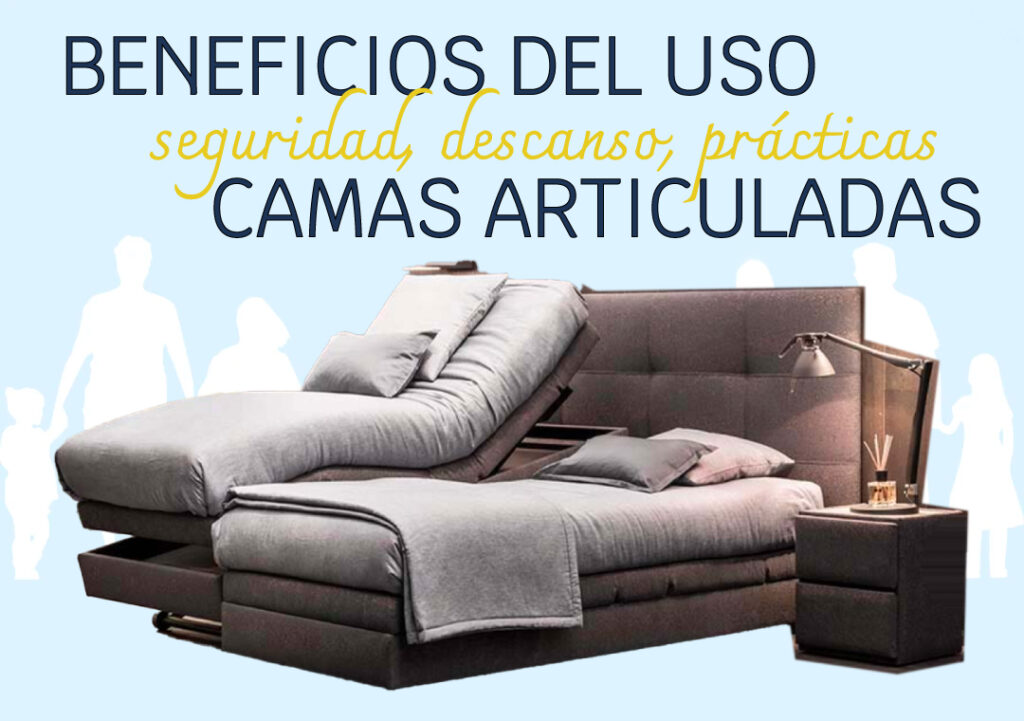 Beneficios del uso de camas articuladas. Muchos modelos modernos que parecen camas de diseño, muy actuales