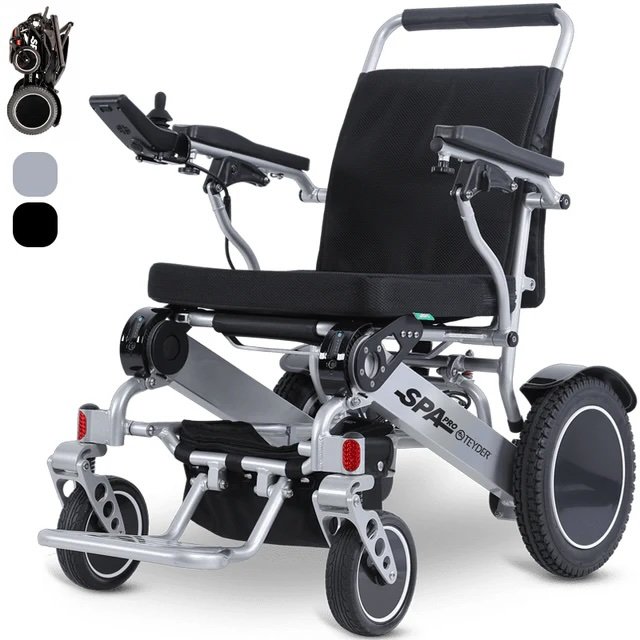 Silla de Ruedas Eléctrica Spa Pro - Resistente y Plegable