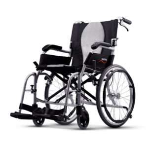 SILLA DE RUEDAS GRANDES ERGO LITE 2 ultraligera, Silla de ruedas ligera autopropulsable.