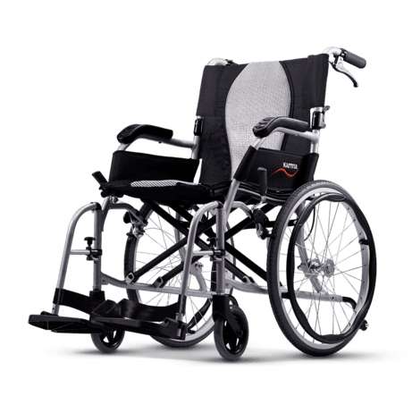 SILLA DE RUEDAS GRANDES ERGO LITE 2 ultraligera, Silla de ruedas ligera autopropulsable.