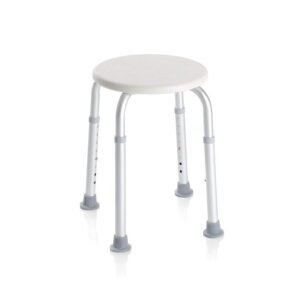 Taburete de Ducha redondo Onda - Ligero y Estable