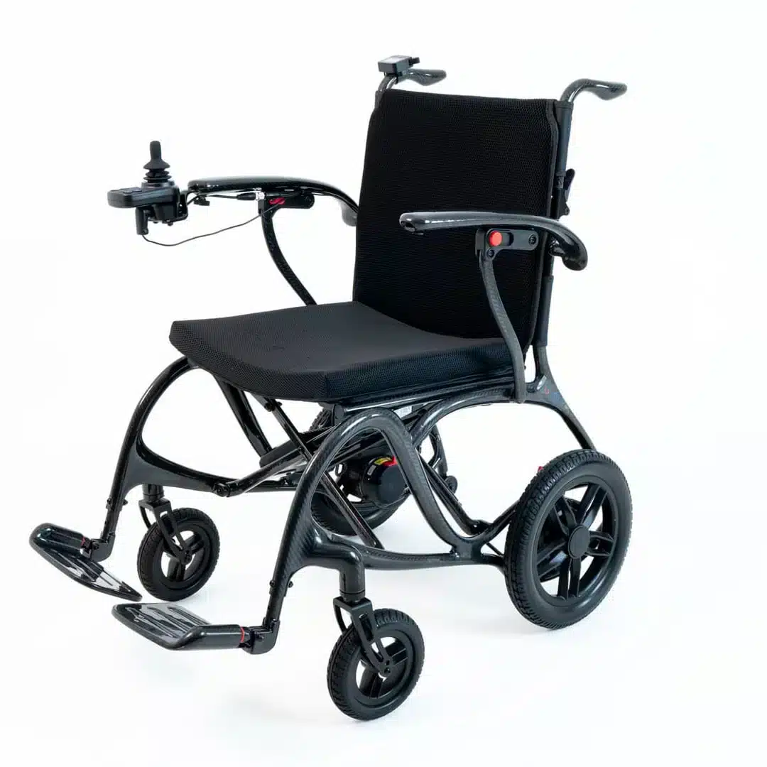 Silla eléctrica MAX CARBON - Plegable y de Fibra de Carbono